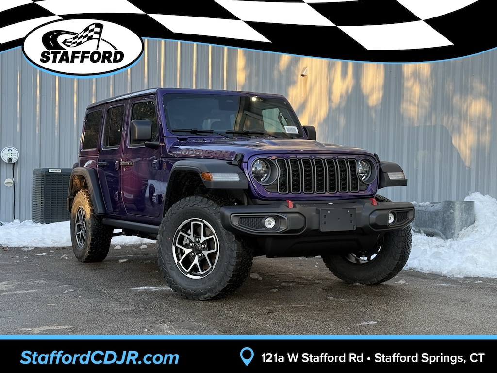 New 2026 Jeep Wrangler 4-DOOR RUBICON Sport Utility