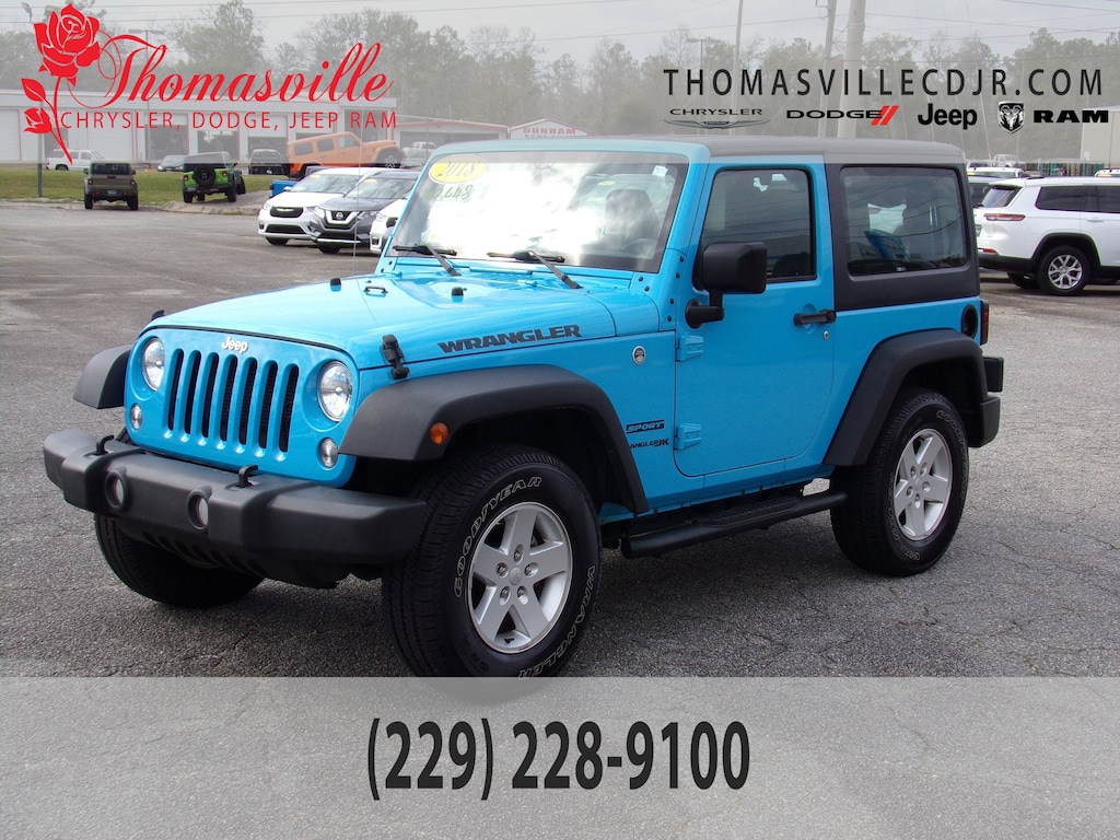 Certified 2018 Jeep Wrangler JK Sport S Sport S 4x4