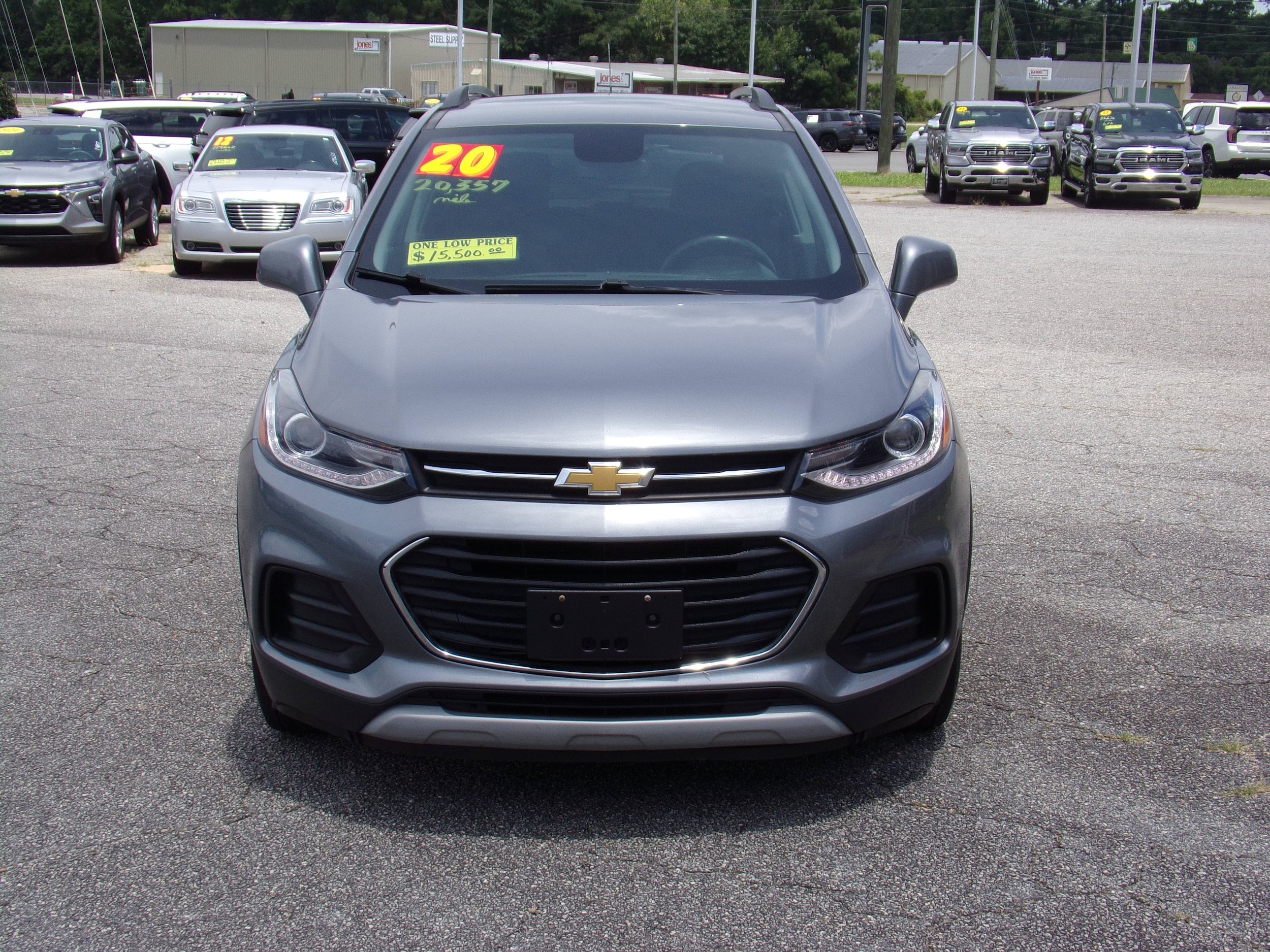Certified 2020 Chevrolet Trax LT with VIN 3GNCJLSB7LL180988 for sale in Thomasville, GA