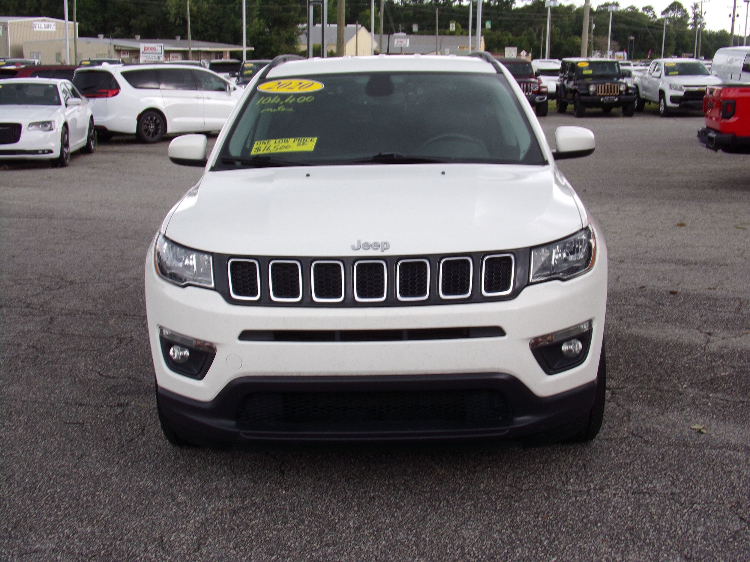 Certified 2020 Jeep Compass Latitude with VIN 3C4NJCBB5LT176956 for sale in Thomasville, GA