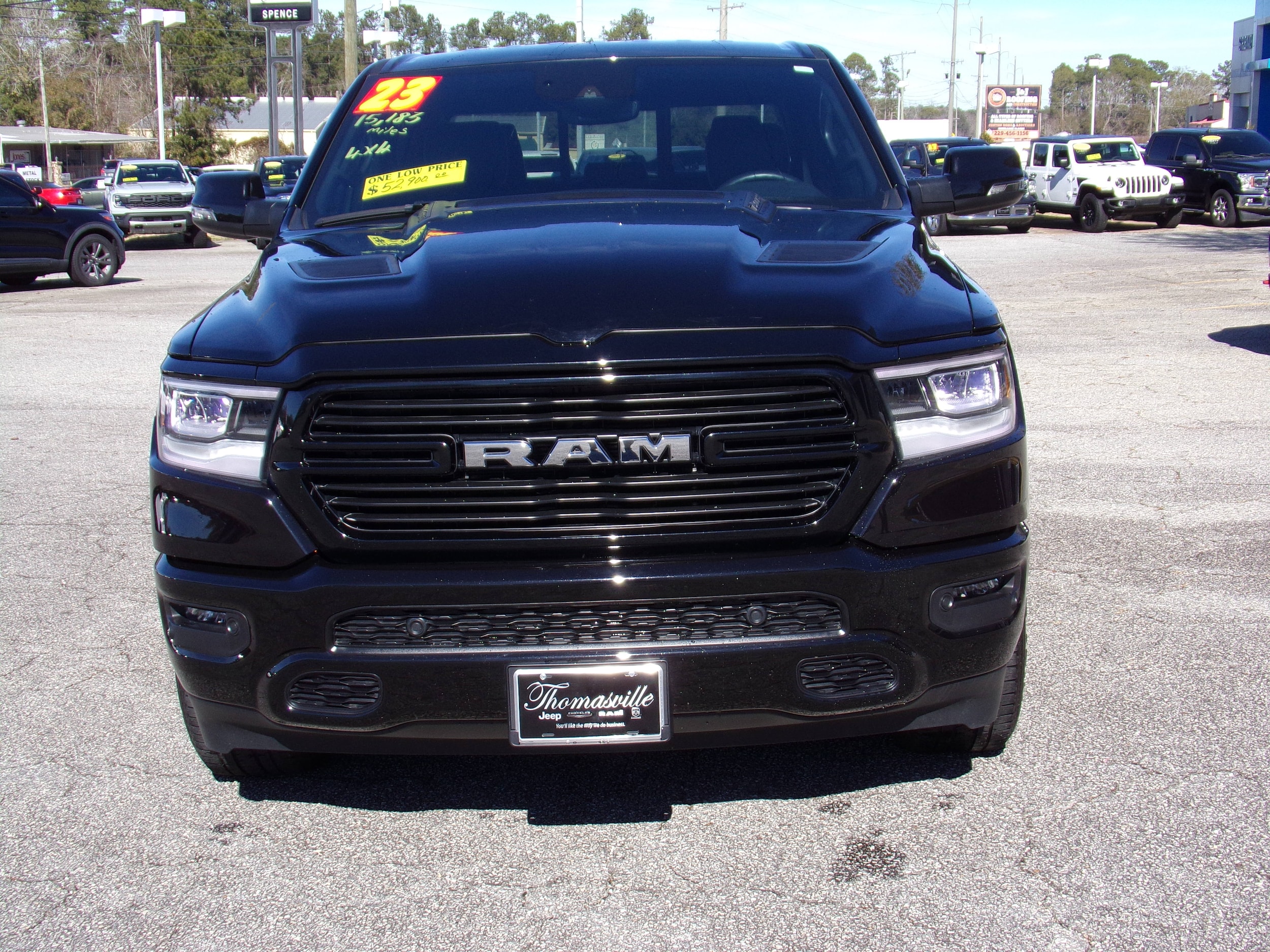 Certified 2023 RAM Ram 1500 Pickup Laramie with VIN 1C6SRFJT8PN622361 for sale in Thomasville, GA