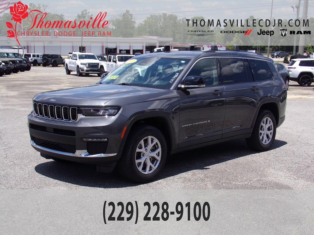 Certified 2022 Jeep Grand Cherokee L Limited Limited 4x2