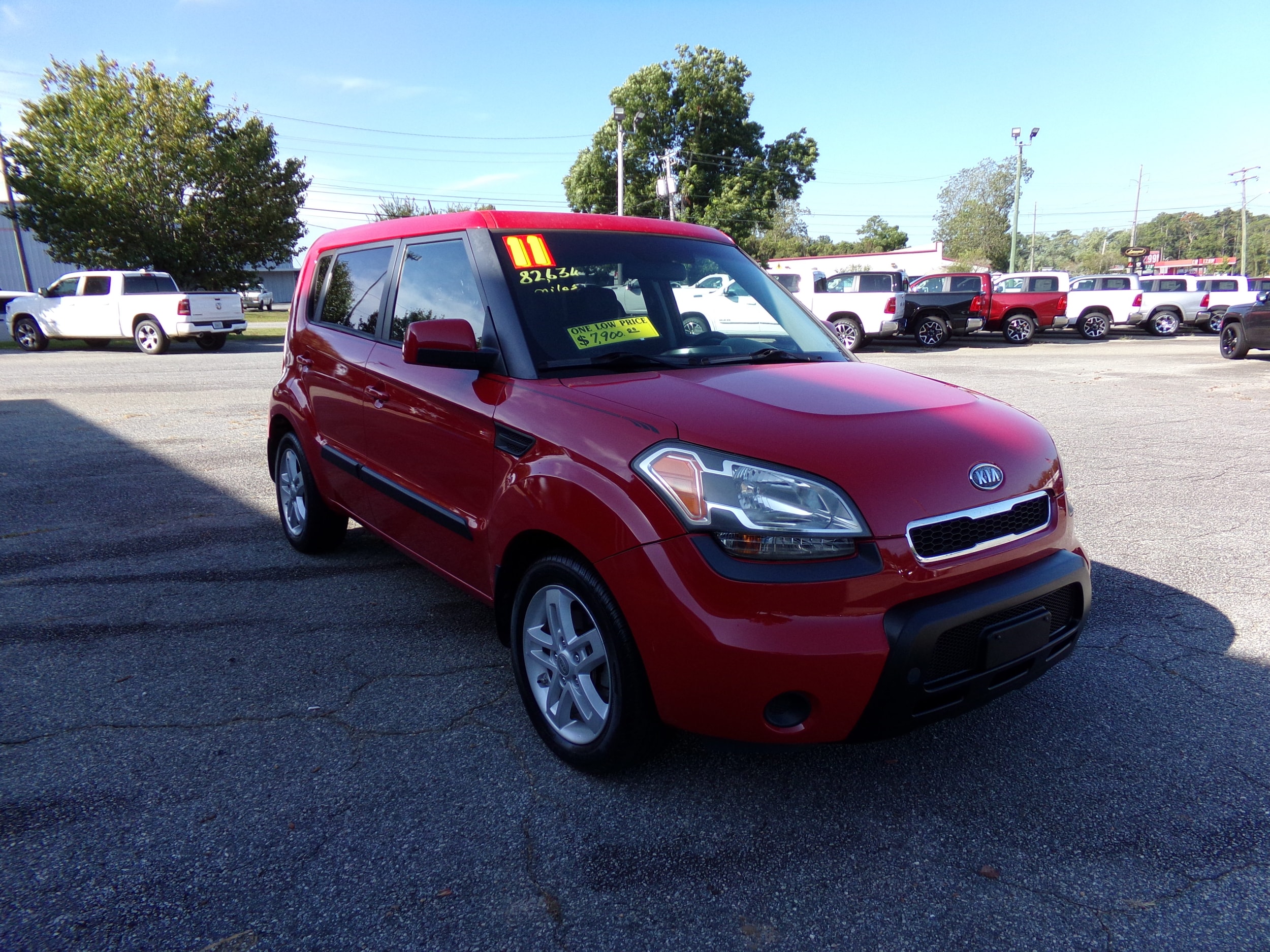 Used 2011 Kia Soul Base with VIN KNDJT2A25B7338544 for sale in Thomasville, GA