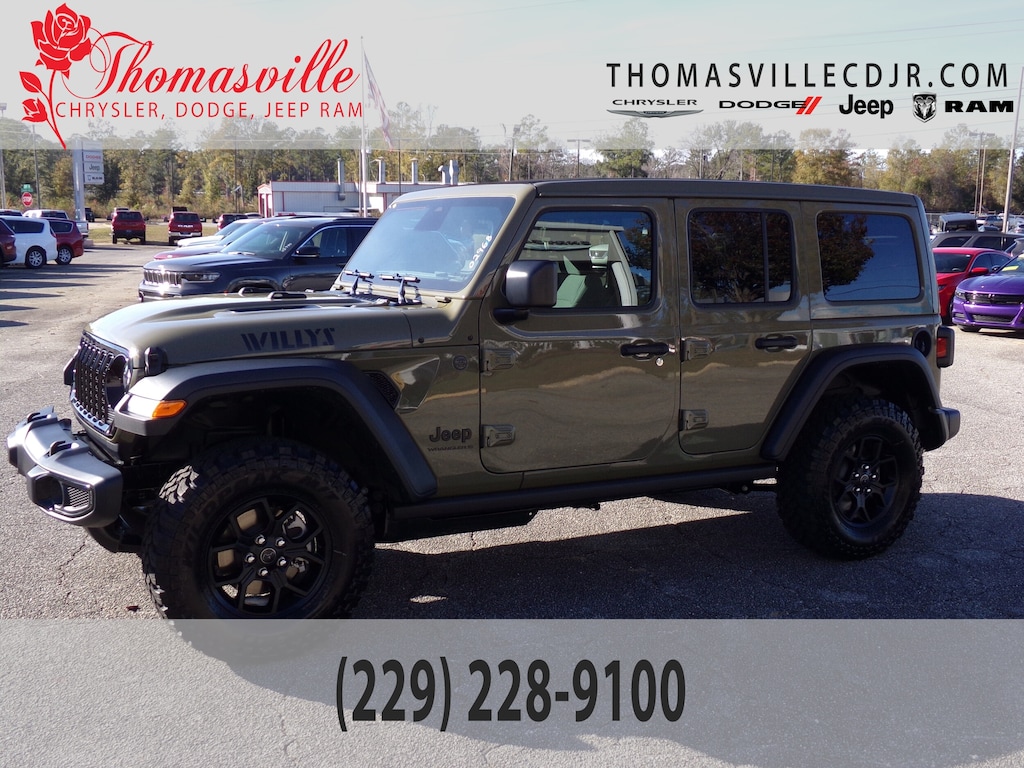 New 2026 Jeep Wrangler Willys Sport Utility