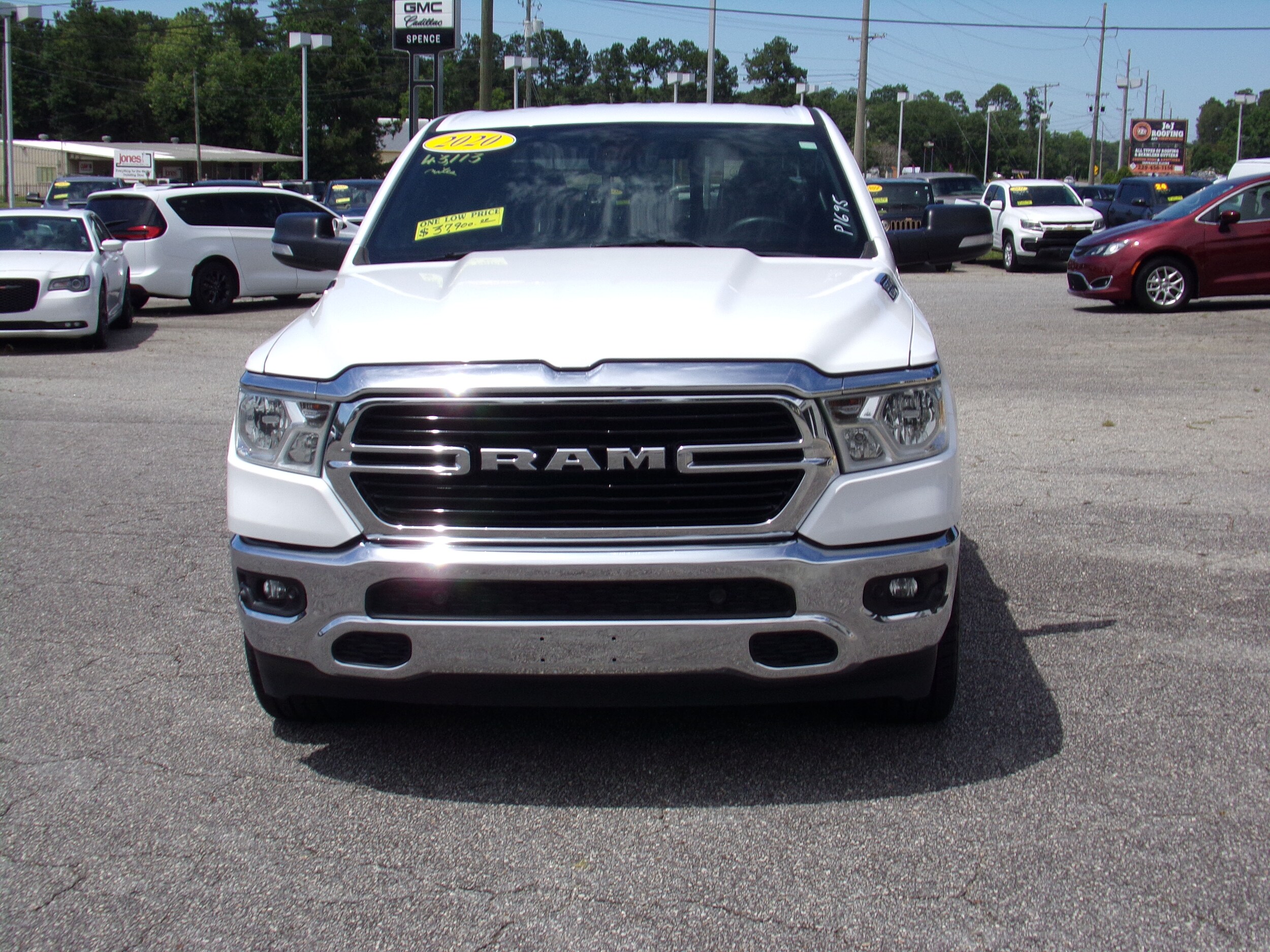 Certified 2020 RAM Ram 1500 Pickup Big Horn/Lone Star with VIN 1C6SRFFT3LN305638 for sale in Thomasville, GA