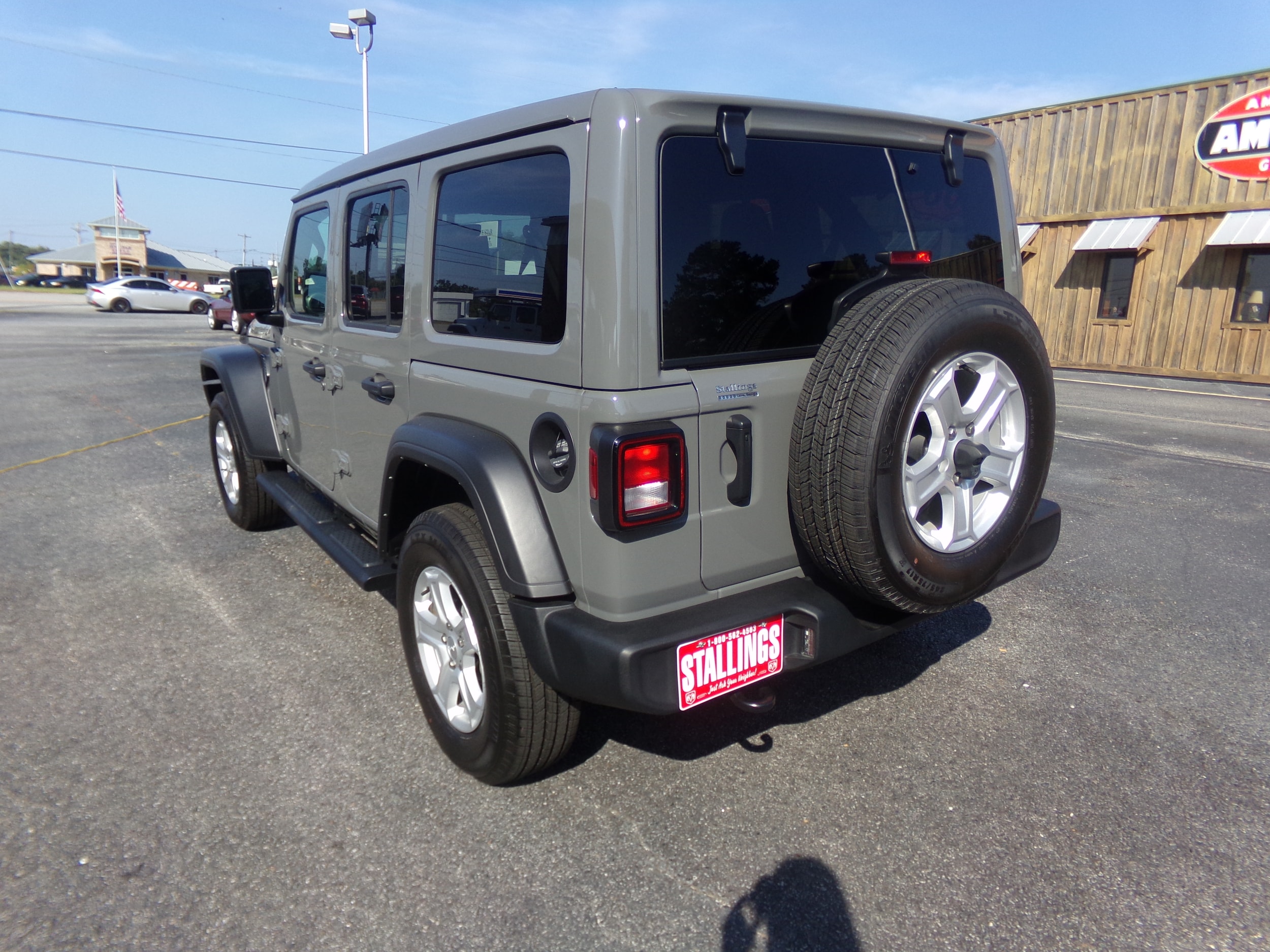 Used 2022 Jeep Wrangler Unlimited Sport S with VIN 1C4HJXDGXNW245537 for sale in Cairo, GA