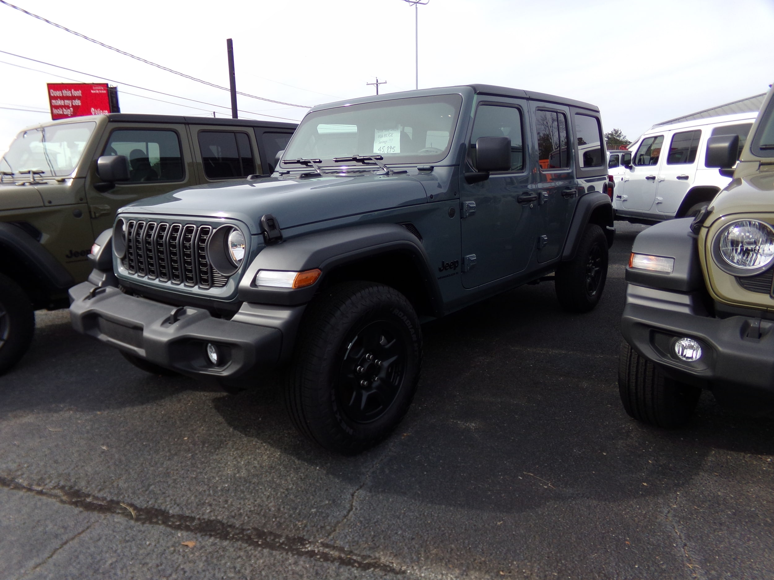 2026 Jeep Wrangler Sport's photo