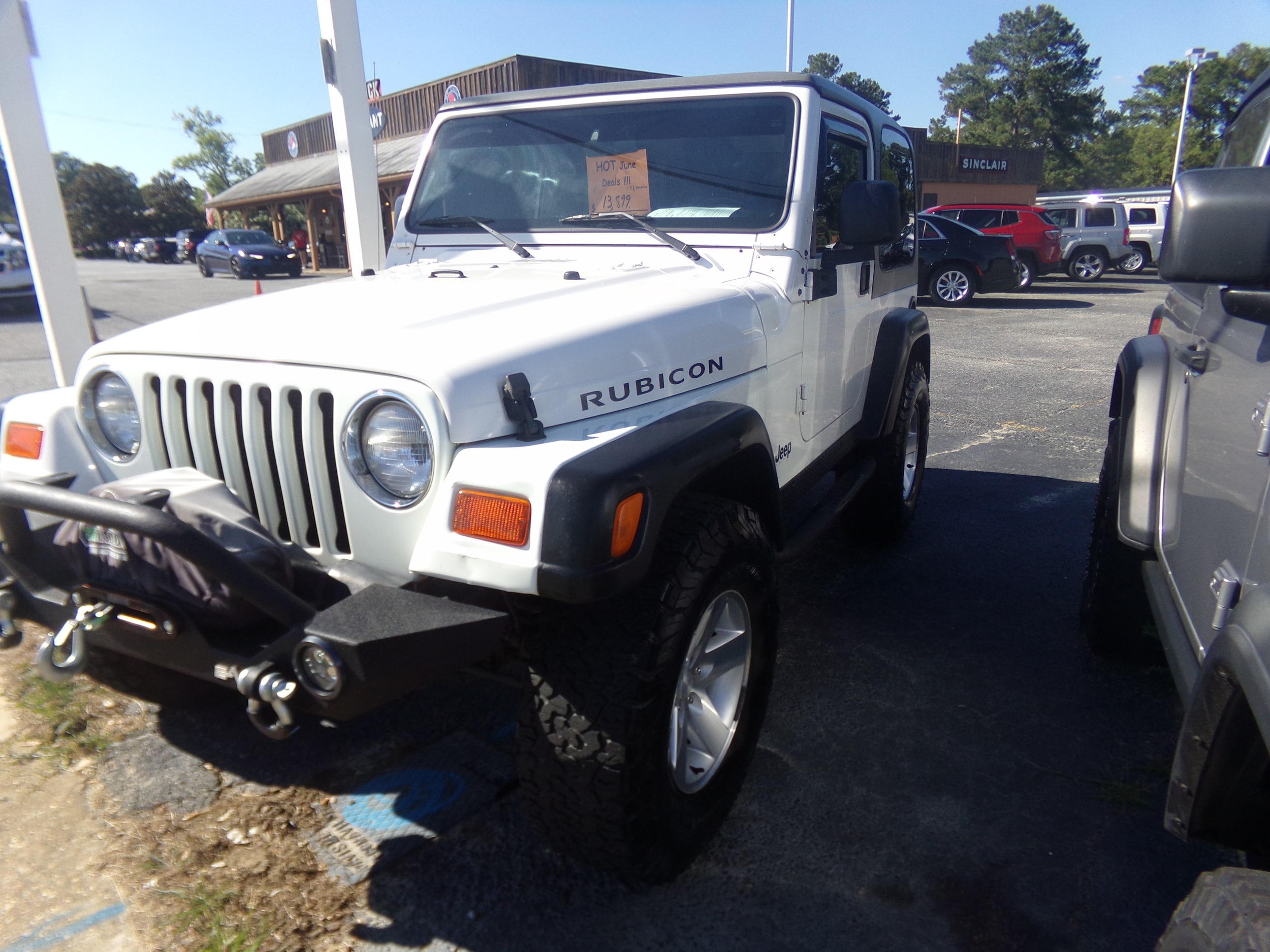 Used 2003 Jeep Wrangler RUBICON with VIN 1J4FA69S03P328345 for sale in Cairo, GA