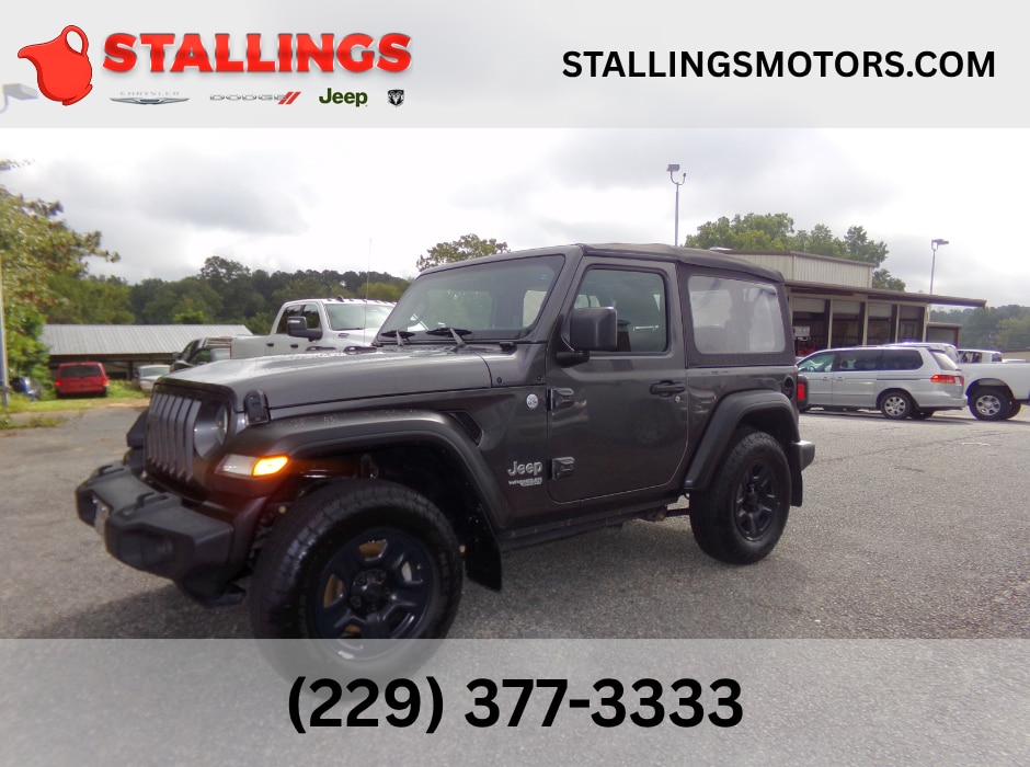 Used 2019 Jeep Wrangler Sport with VIN 1C4GJXAG9KW560888 for sale in Cairo, GA