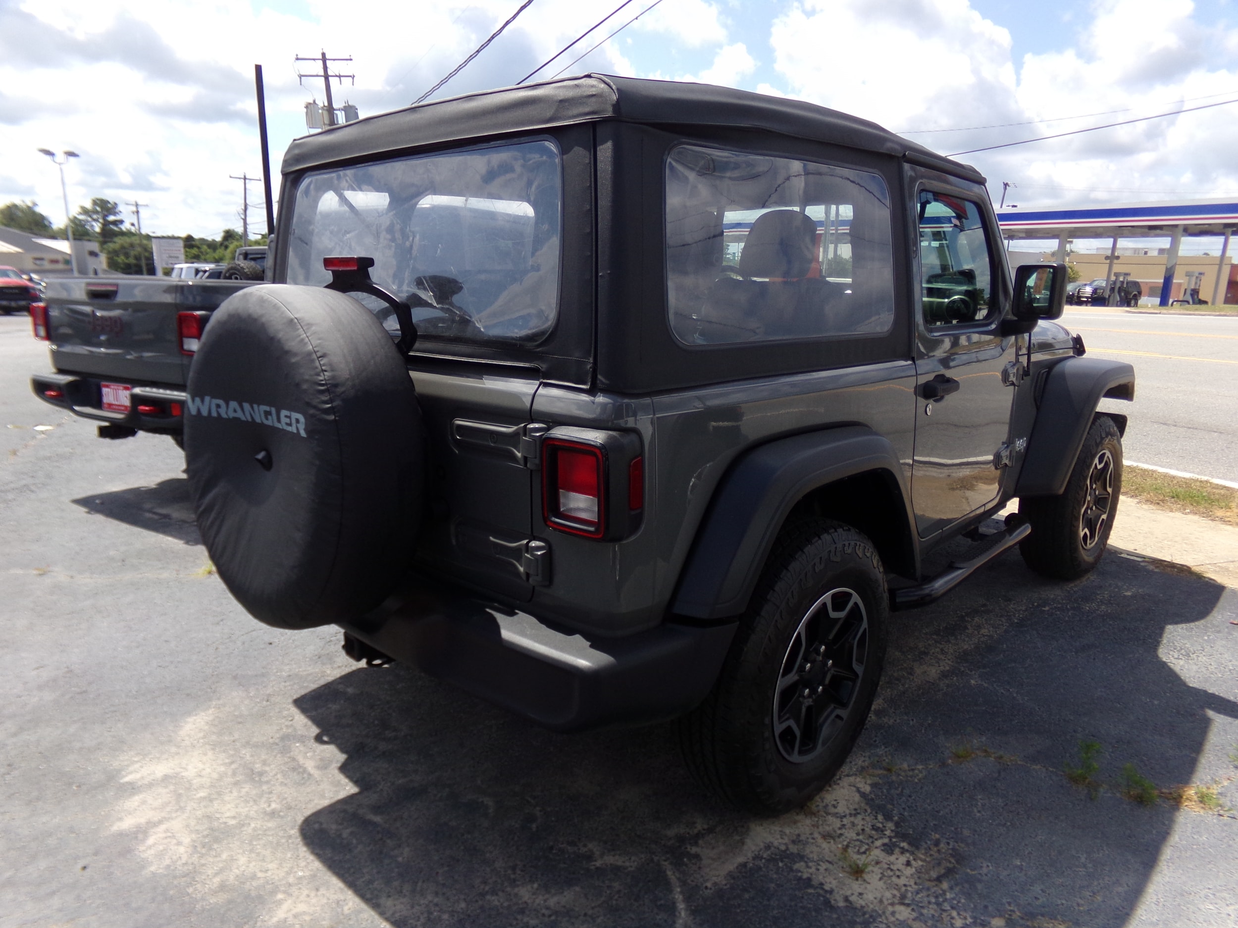 Used 2019 Jeep Wrangler Sport with VIN 1C4GJXAG9KW626548 for sale in Cairo, GA