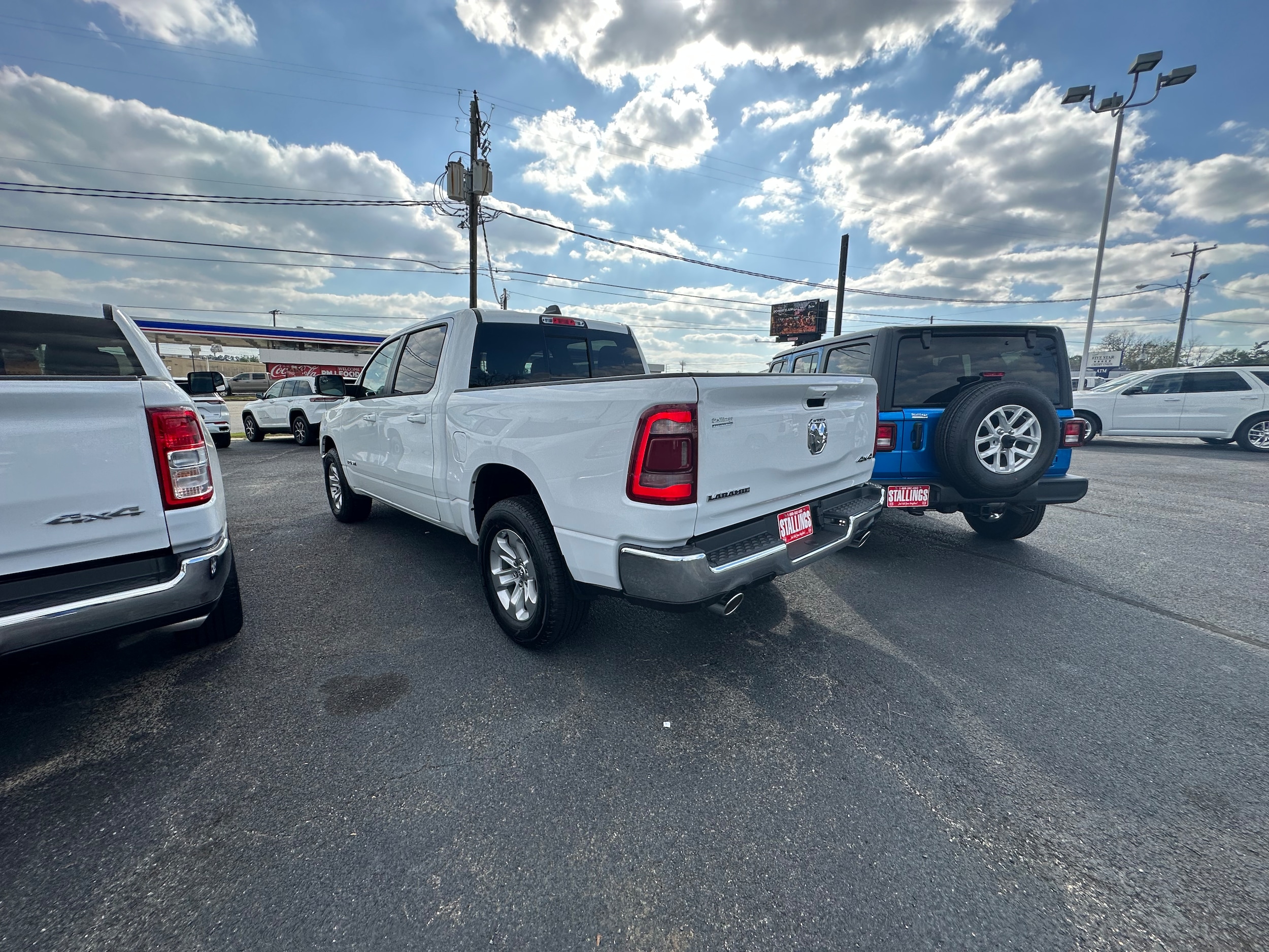 Used 2023 RAM Ram 1500 Pickup Laramie with VIN 1C6SRFJT1PN556087 for sale in Cairo, GA