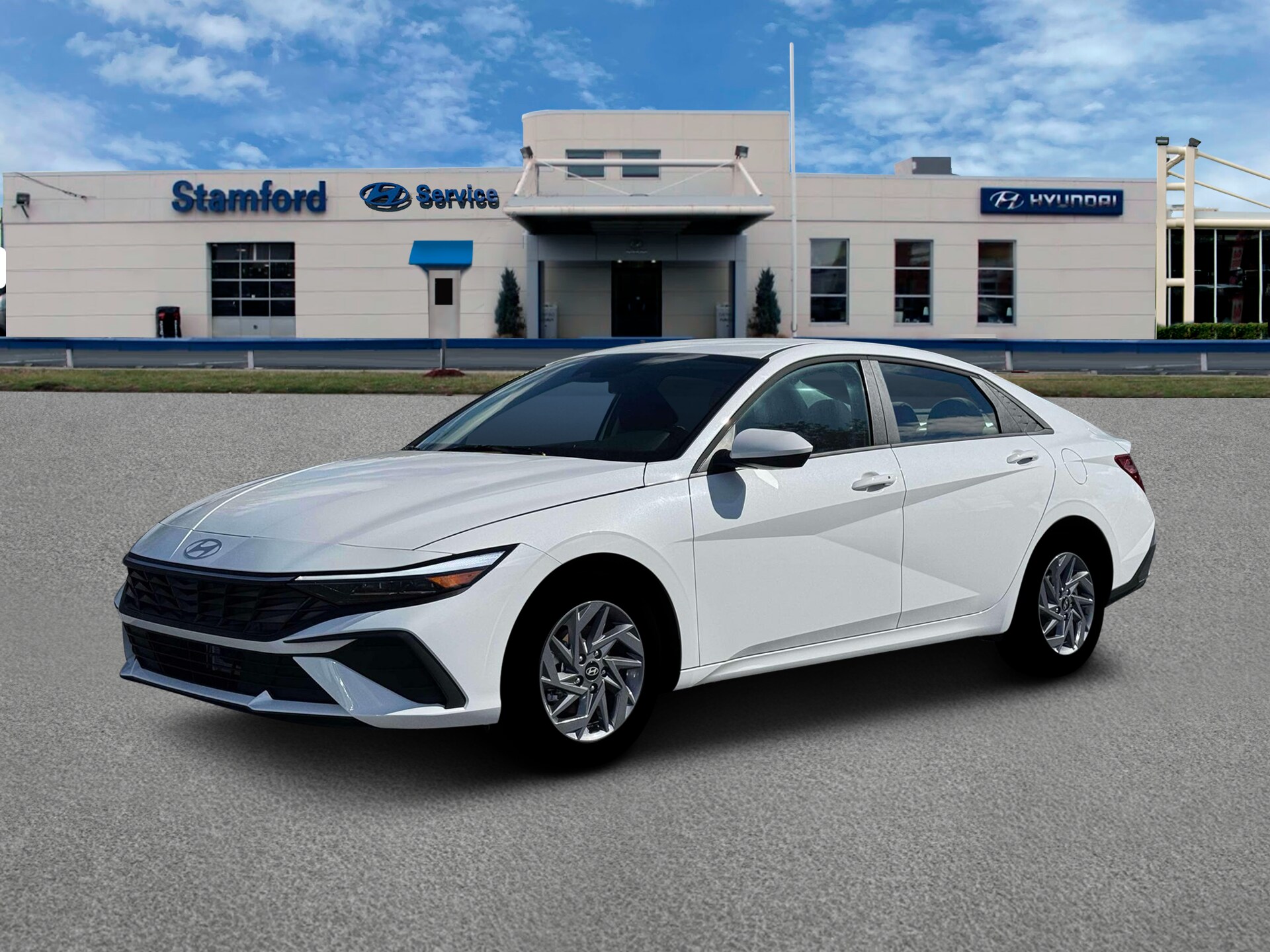 2026 Hyundai Elantra Hybrid Blue photo 2