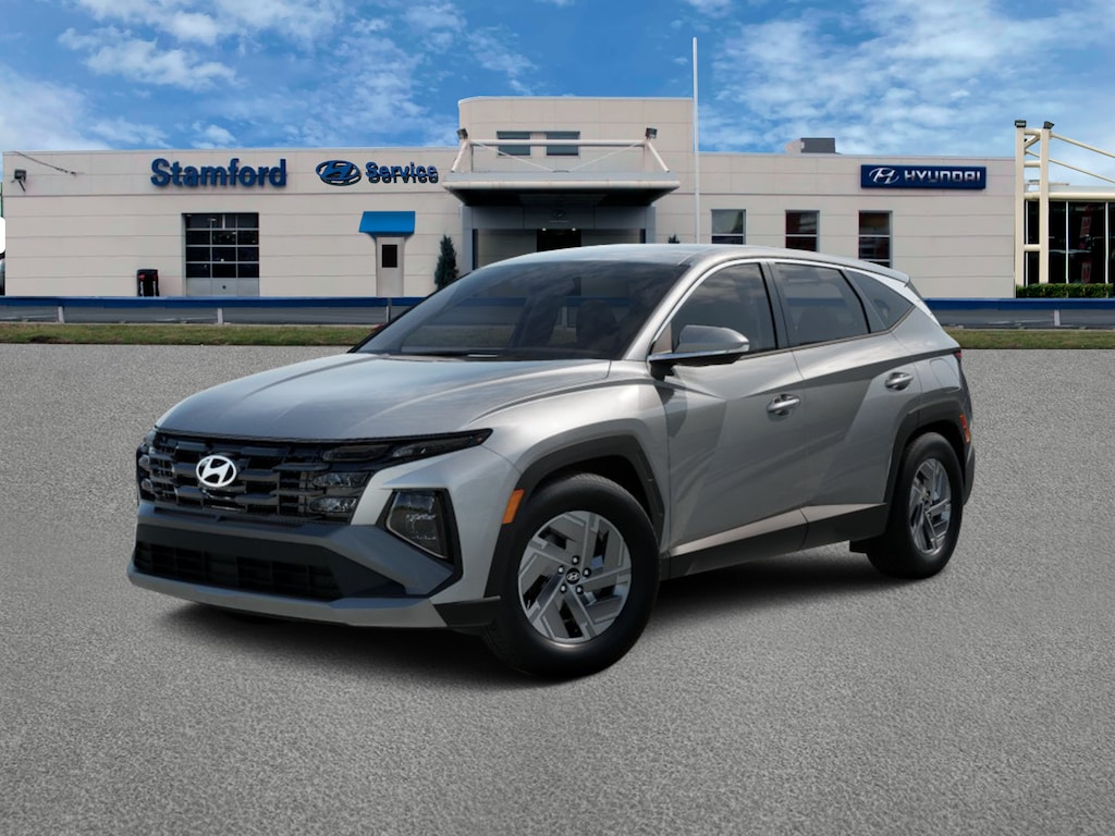 New 2026 Hyundai Tucson Hybrid Blue SUV
