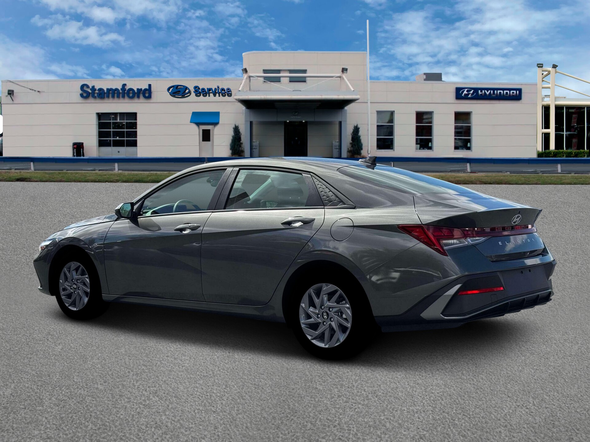 2026 Hyundai Elantra Hybrid Blue photo 4