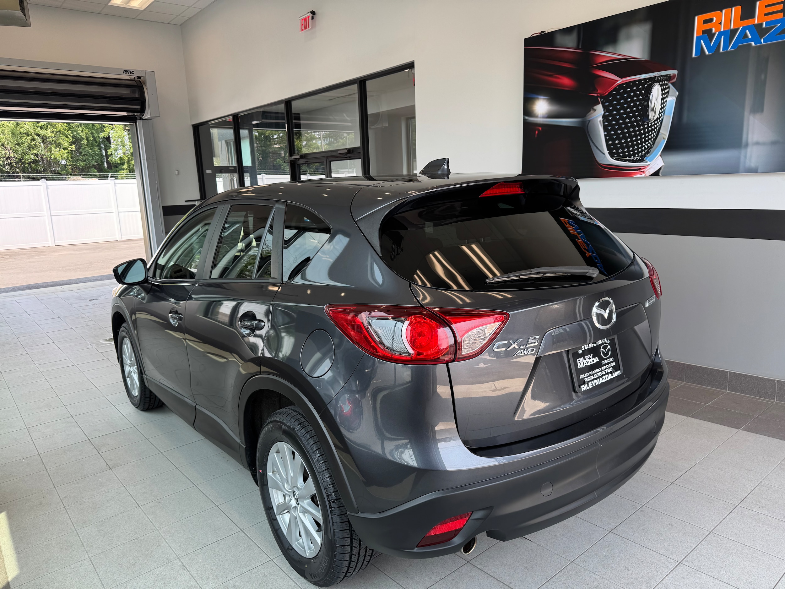 Used 2015 Mazda CX-5 Touring with VIN JM3KE4CY4F0518258 for sale in Stamford, CT