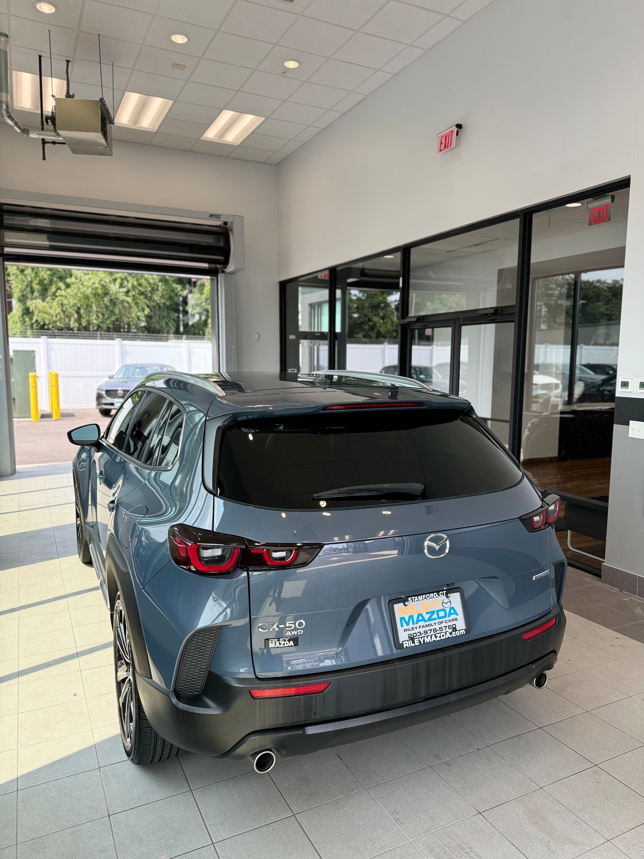 Certified 2023 Mazda CX-50 S PREMIUM PLUS with VIN 7MMVABEM1PN102799 for sale in Stamford, CT