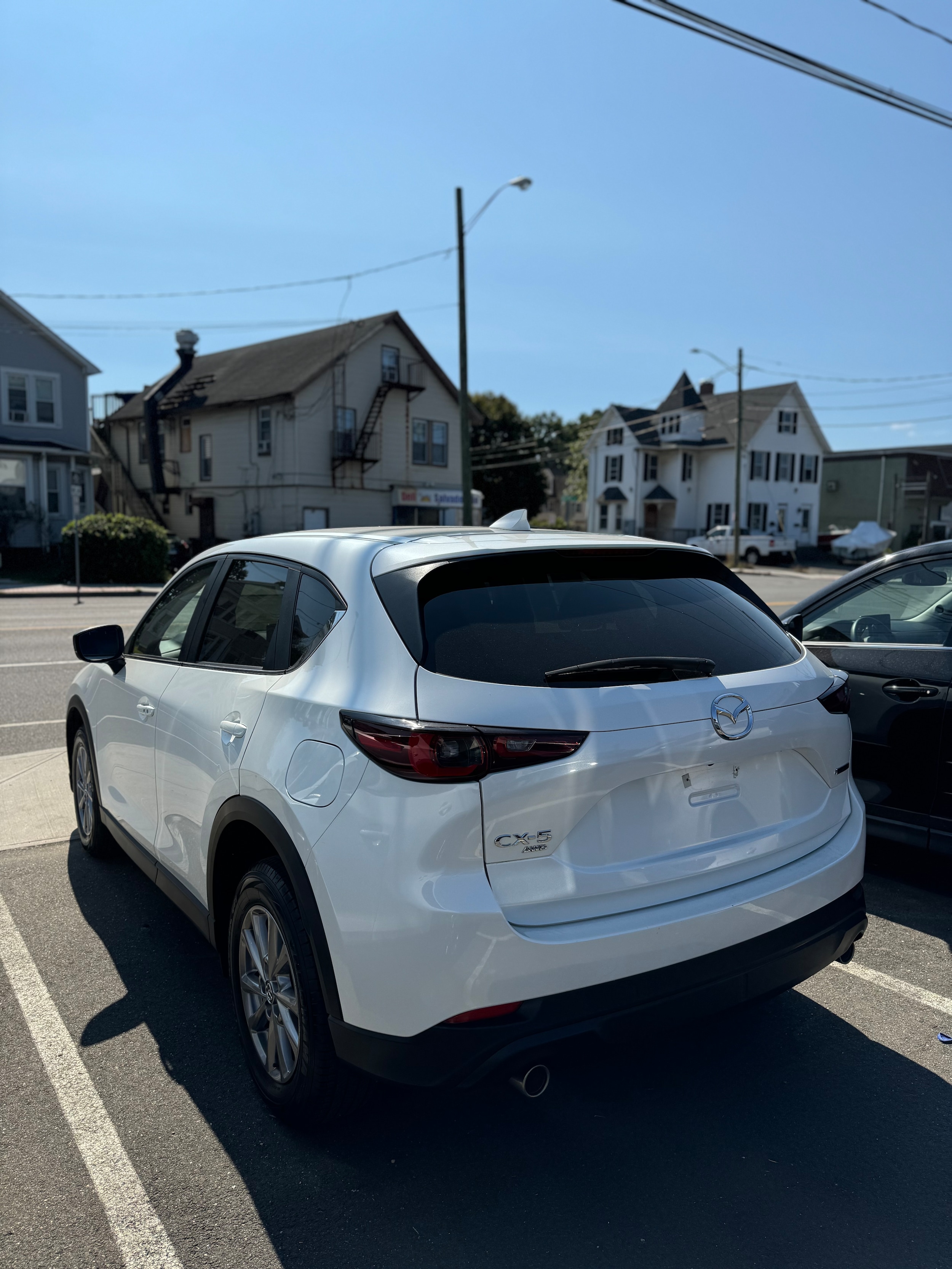 Certified 2022 Mazda CX-5 S Select Package with VIN JM3KFBBM9N0533918 for sale in Stamford, CT