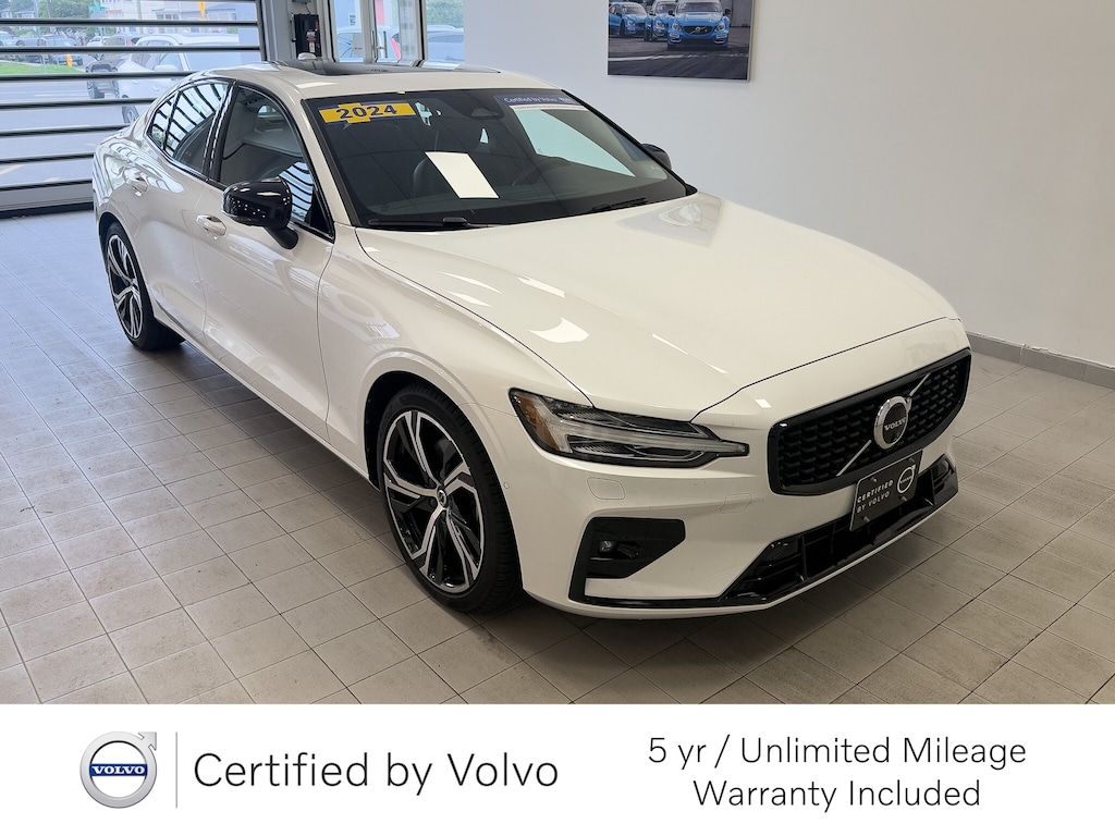 Certified 2024 Volvo S60 B5 Plus Dark Sedan