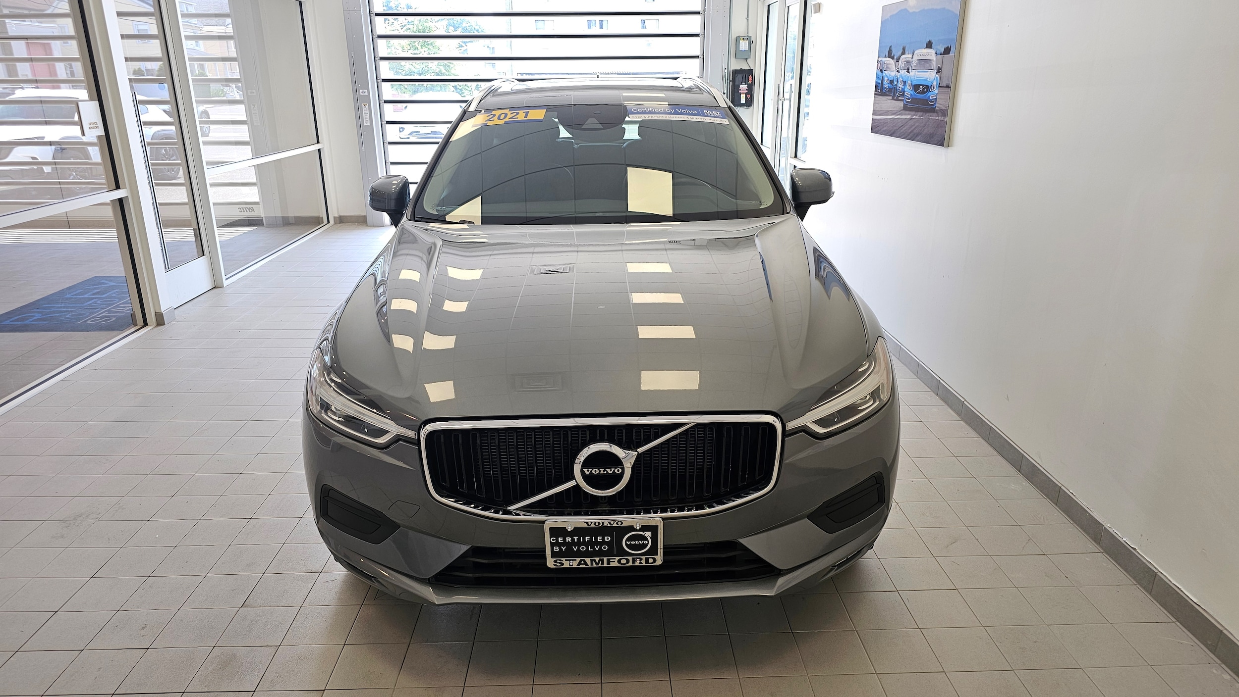 Used 2021 Volvo XC60 Momentum with VIN YV4102RK9M1682121 for sale in Stamford, CT