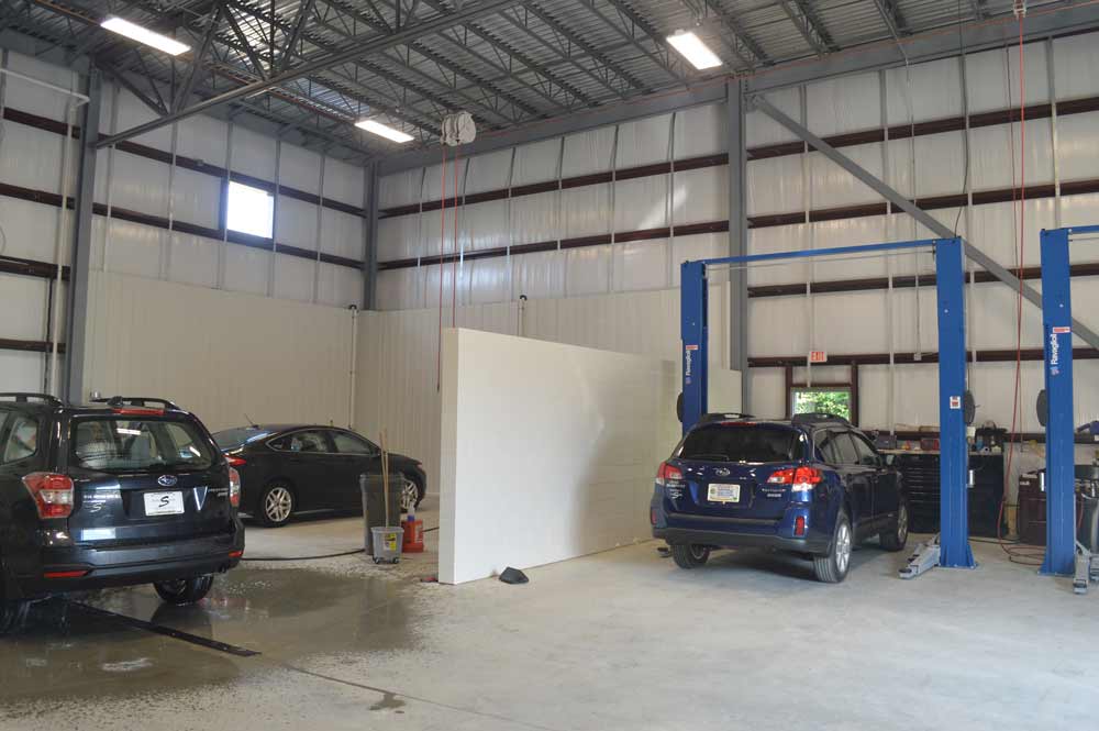 New reconditioning department up and running