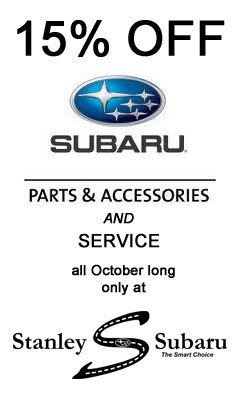 15% off parts and accessories