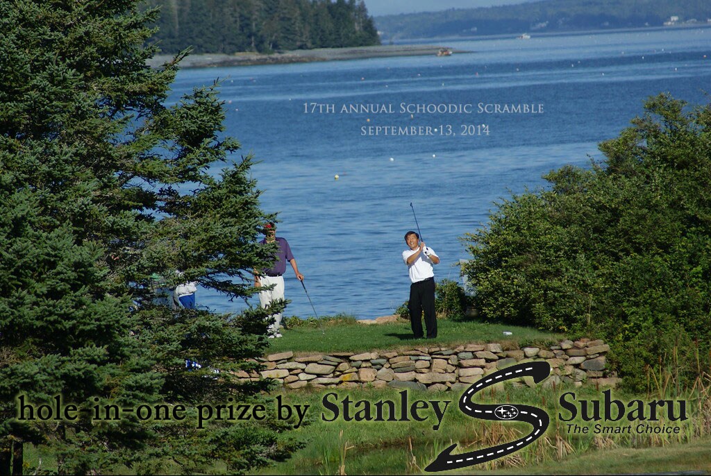 hole-in-one prize from Stanley Scooters