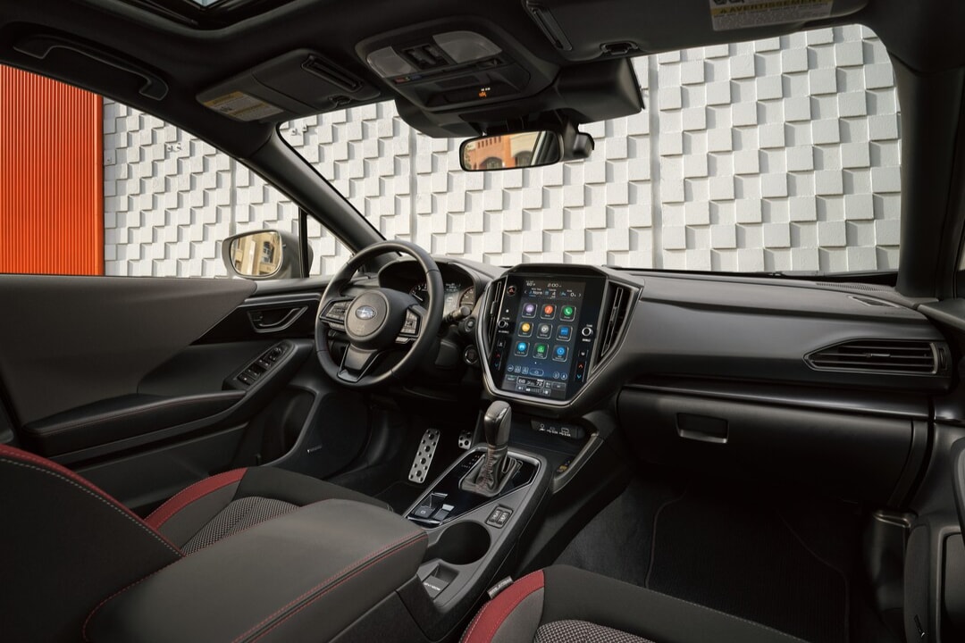 Subaru Impreza dashboard view
