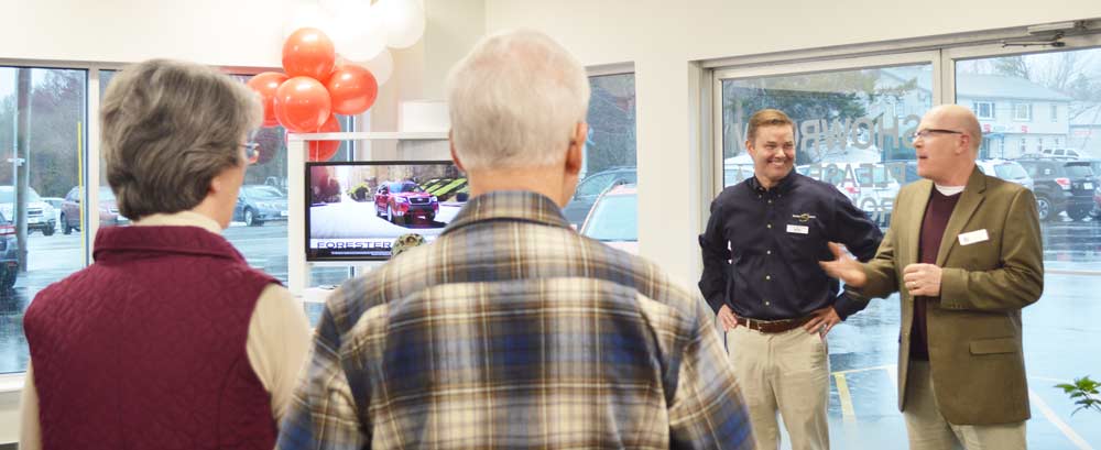 Nick thanks Stanley Subaru and our guests for doing so much for the Grand