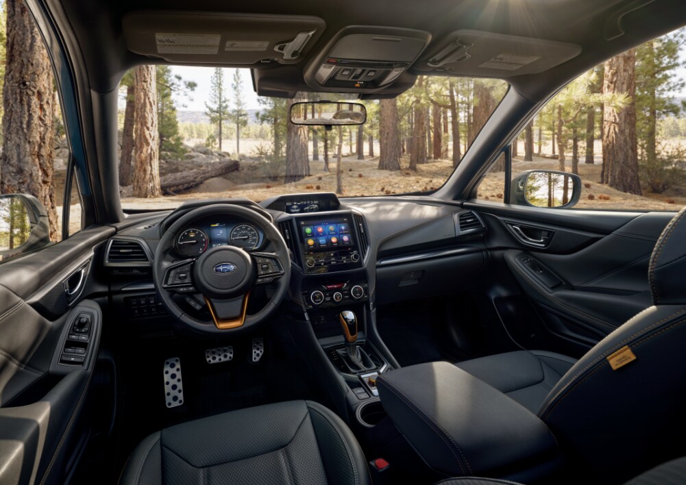 Subaru Forester Wilderness interior and technology