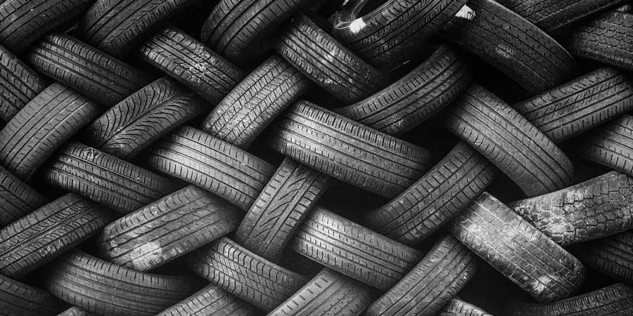 pile of tires
