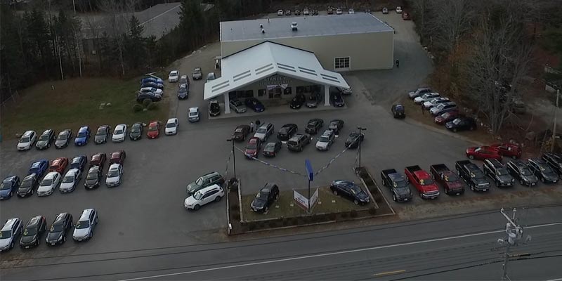 View of the annex from the air