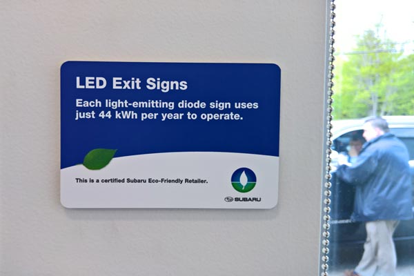 Eco-friendly placards