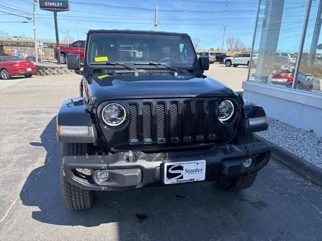 Used 2023 Jeep Wrangler 2-Door Freedom with VIN 1C4GJXAG4PW582773 for sale in Ellsworth, ME