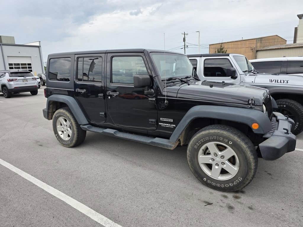 Used 2014 Jeep Wrangler Unlimited Sport with VIN 1C4BJWDG2EL205986 for sale in Tullahoma, TN
