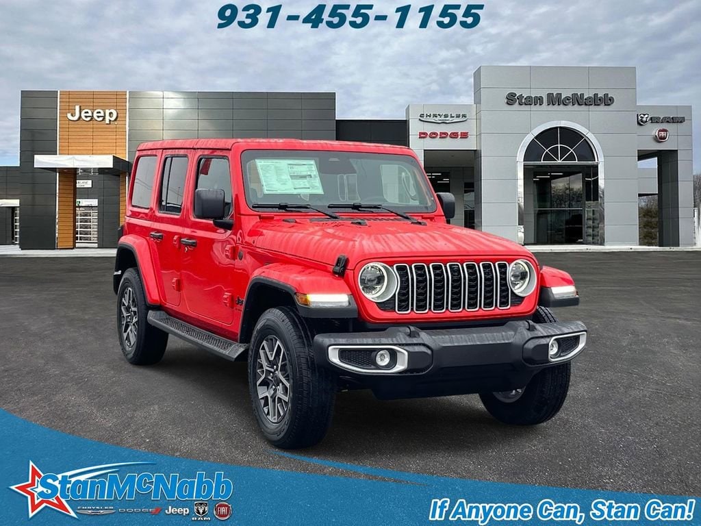 New 2026 Jeep Wrangler 4-DOOR SAHARA Sport Utility