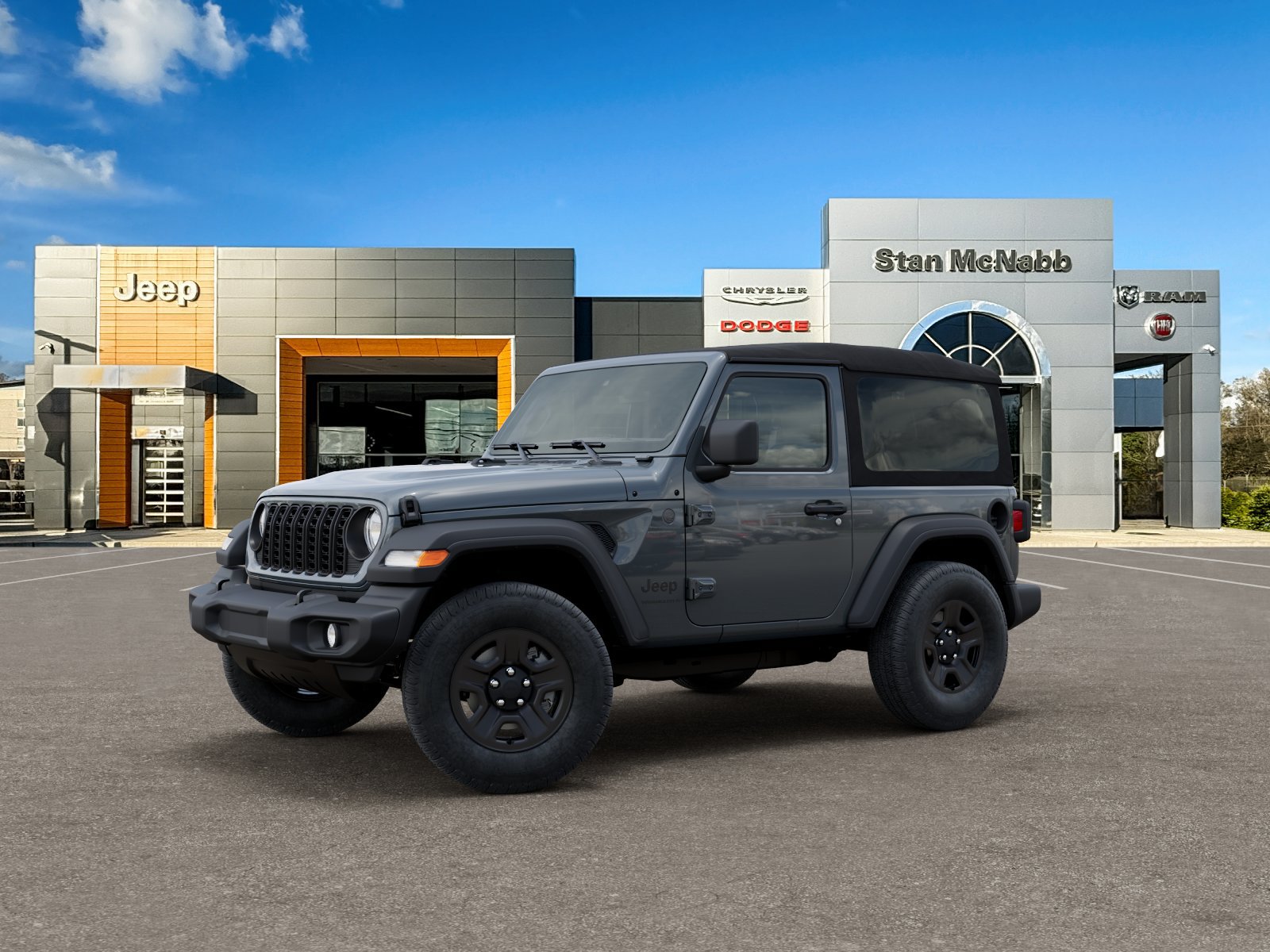 New 2026 Jeep Wrangler 2-DOOR SPORT Sport Utility