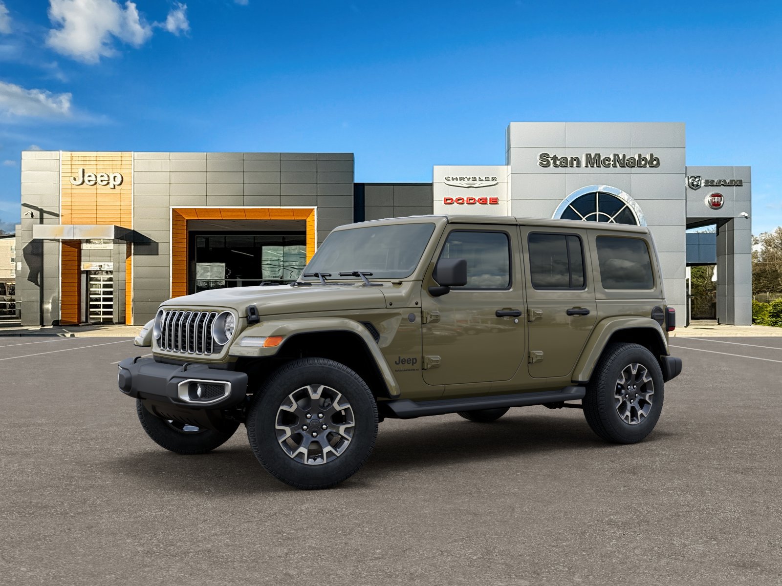 New 2026 Jeep Wrangler 4-DOOR SAHARA Sport Utility