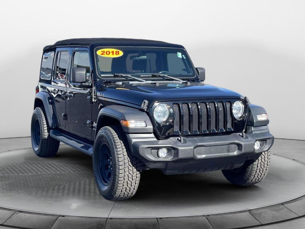 Used 2018 Jeep Wrangler Unlimited Sport 4x4 SUV