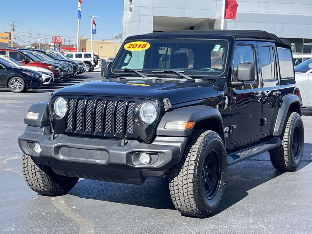 Used 2018 Jeep Wrangler Unlimited Sport 4x4 SUV