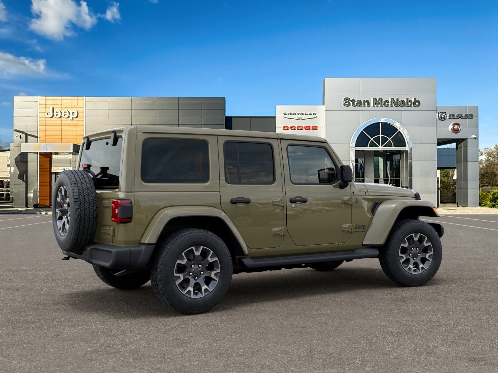 New 2026 Jeep Wrangler 4-DOOR SAHARA Sport Utility