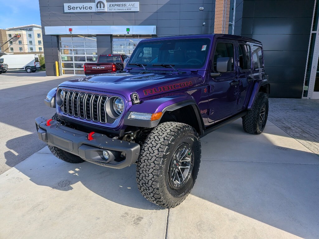 New 2026 Jeep Wrangler 4-DOOR RUBICON X Sport Utility