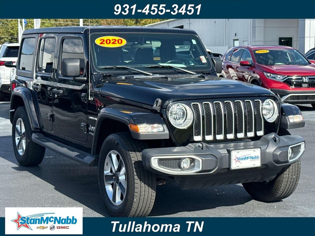 Used 2020 Jeep Wrangler Sahara SUV