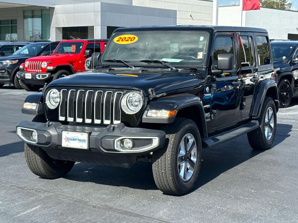 Used 2020 Jeep Wrangler Sahara SUV