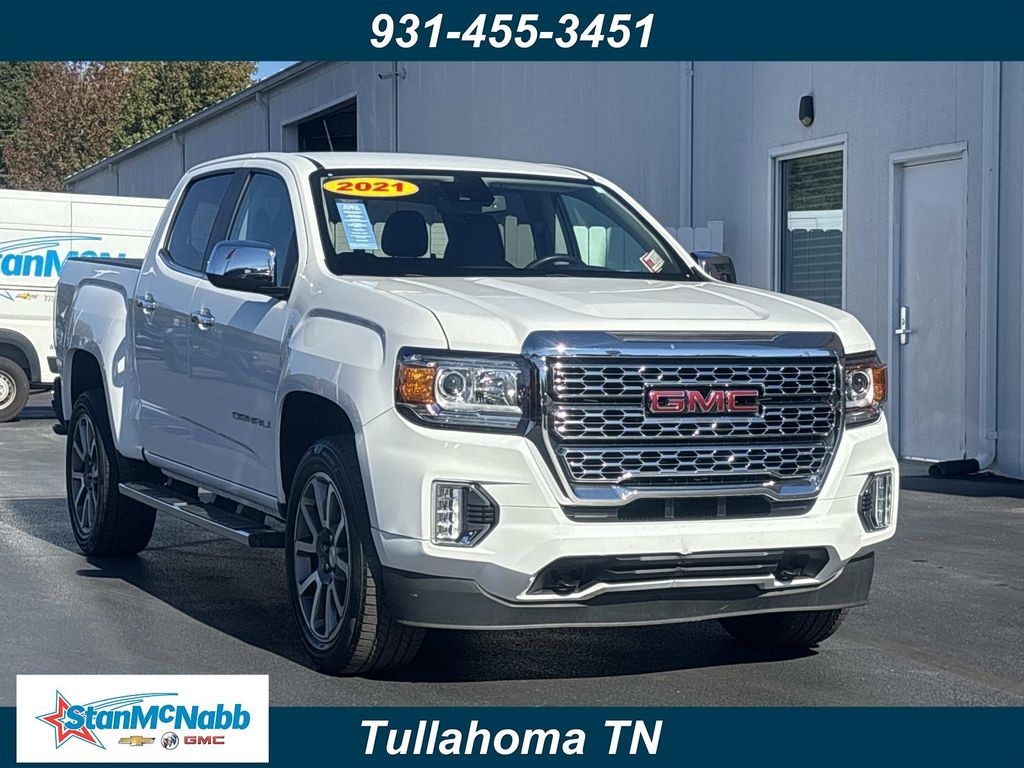 Certified 2021 GMC Canyon 4WD Denali Crew Cab