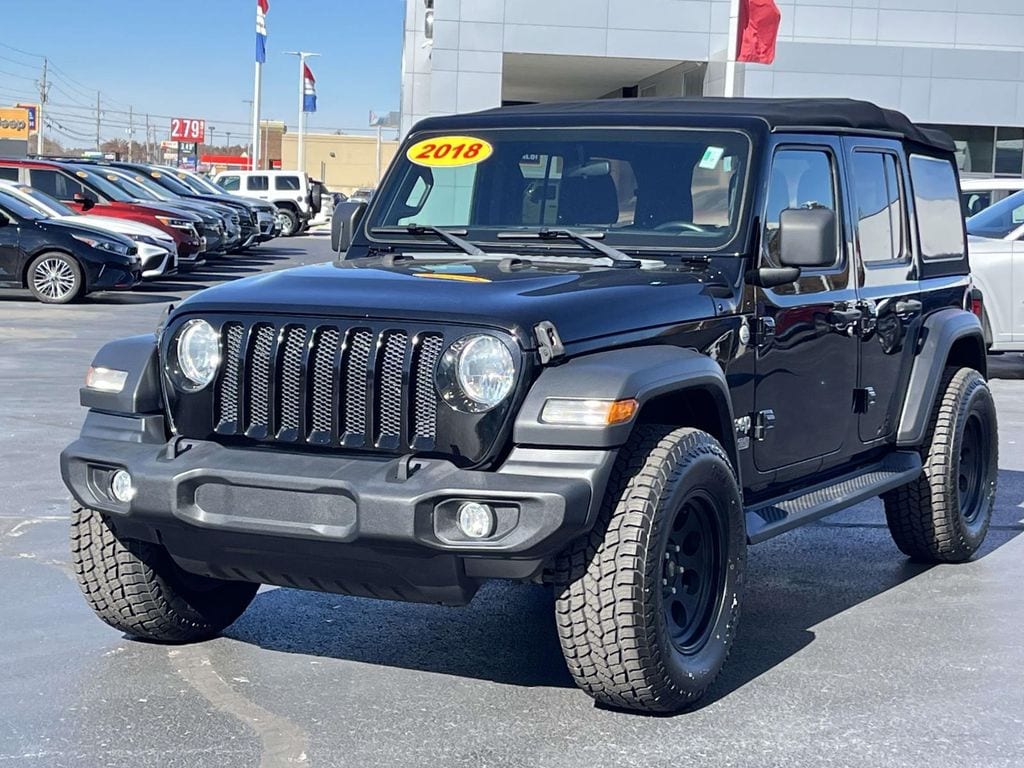 Used 2018 Jeep Wrangler Unlimited Sport 4x4 SUV