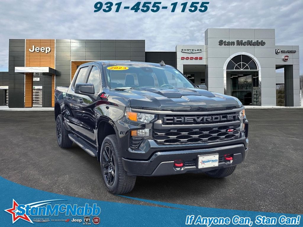 Used 2023 Chevrolet Silverado 1500 Custom Trail Boss Truck Crew Cab