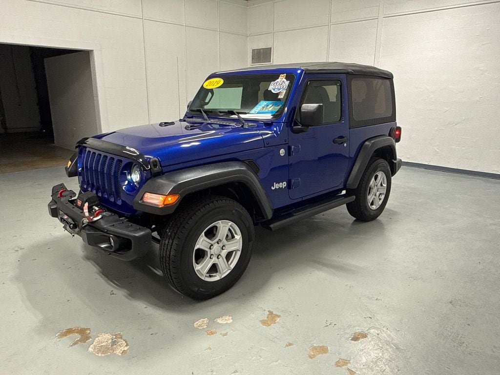 Used 2019 Jeep Wrangler Sport S 4x4 3.6L Soft TOP 1 Owner Sport Utility