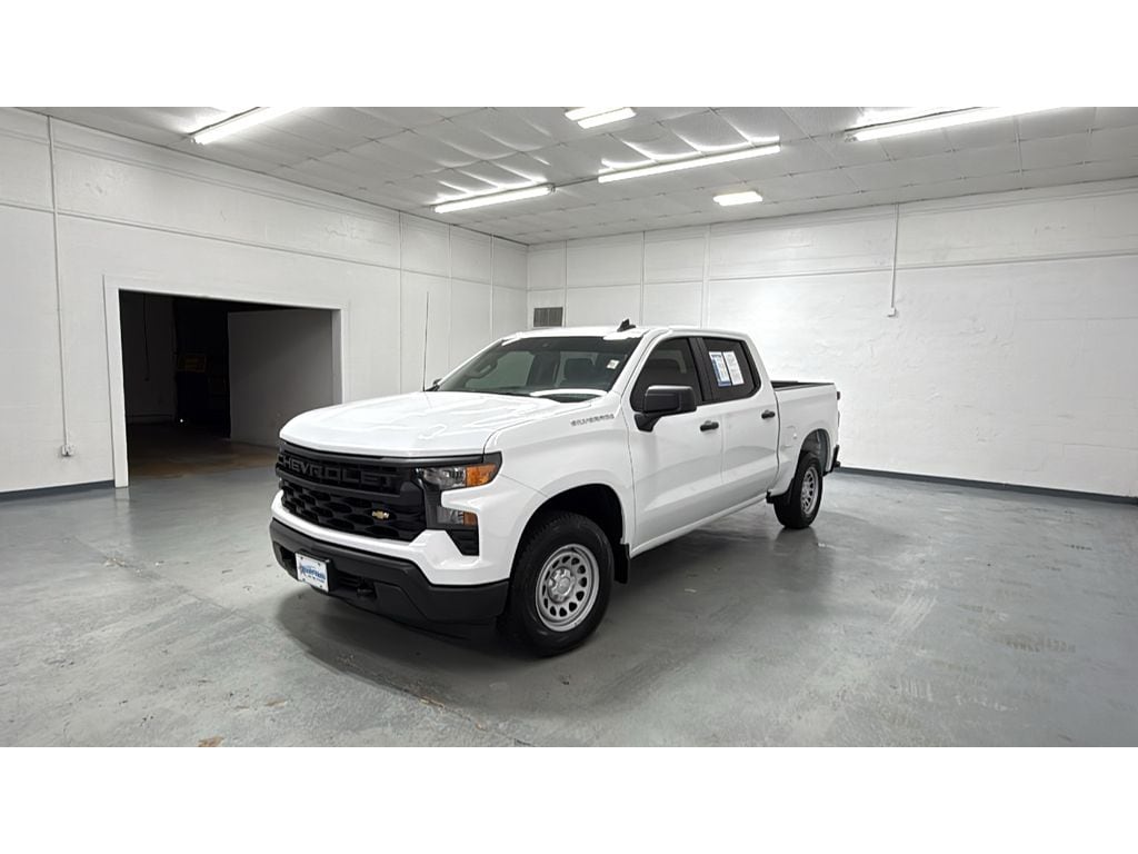 Used 2025 Chevrolet Silverado Work Truck Crew Cab 5.3L V8 Shop Truck Crew Cab