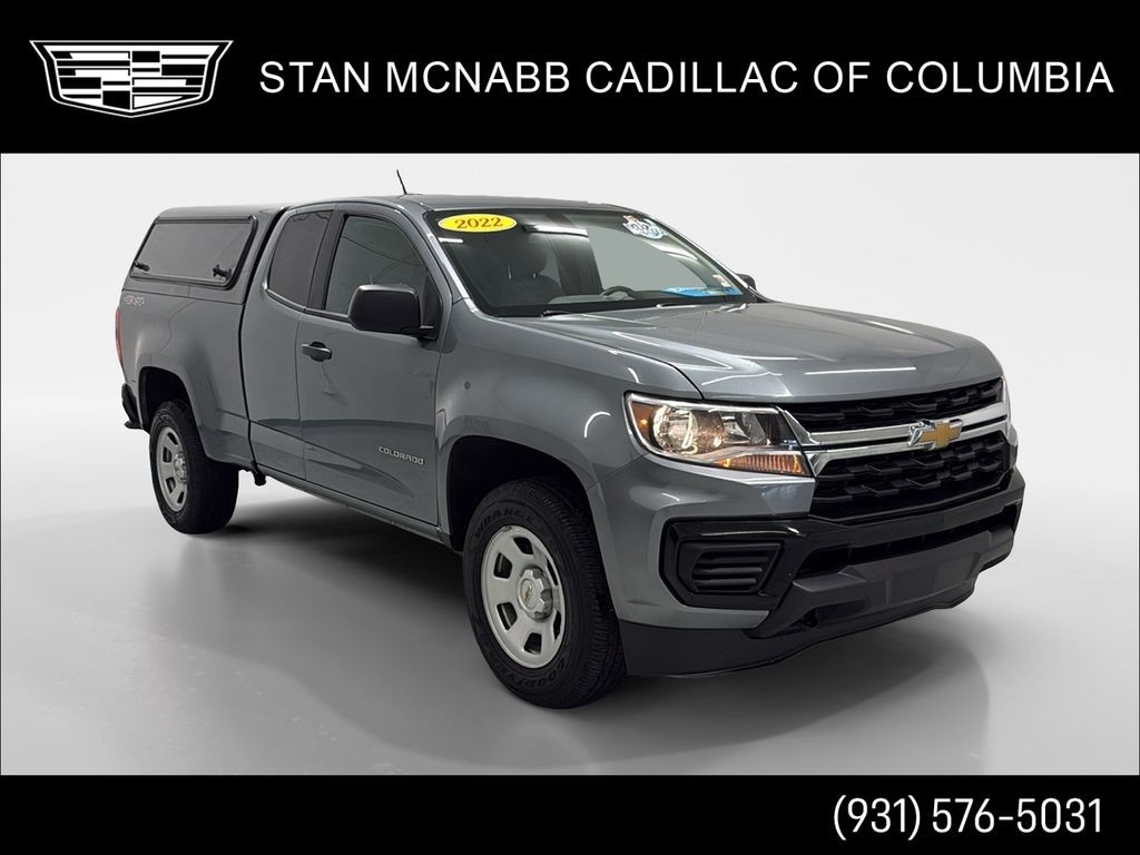 Used 2022 Chevrolet Colorado 4WD Work Truck EXT CAB V6 1 Owner Extended Cab