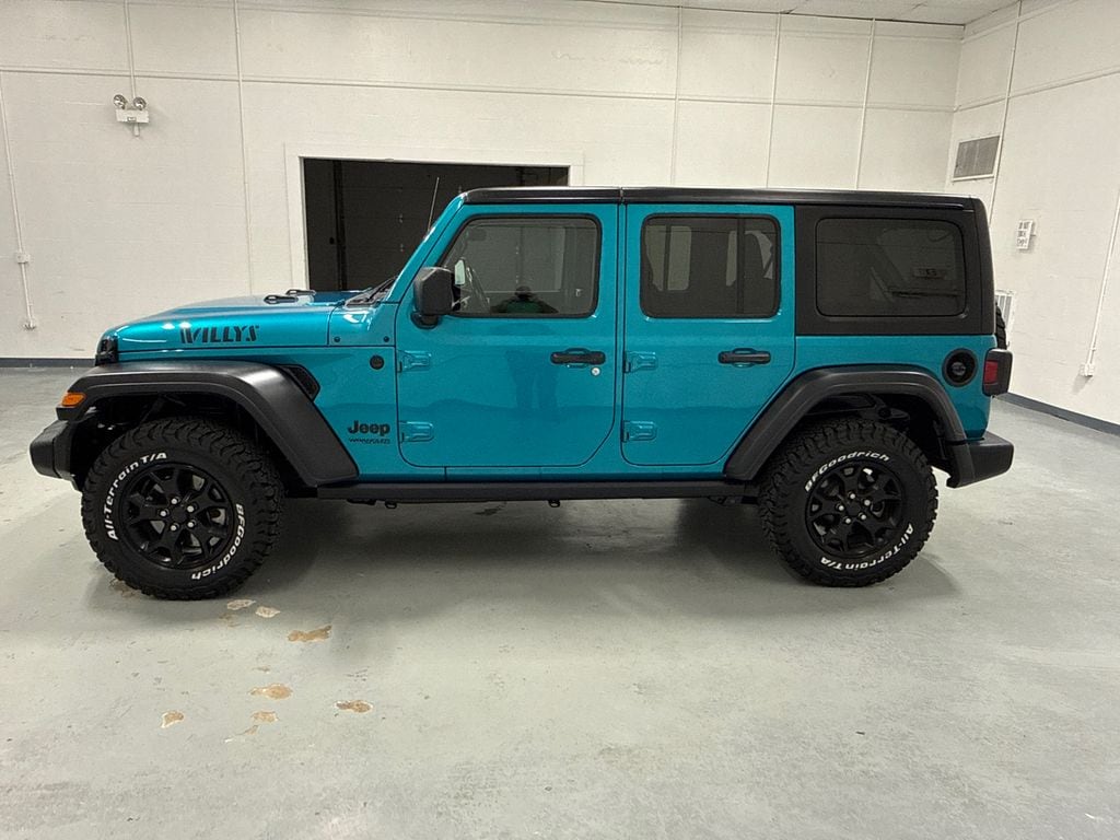 Used 2020 Jeep Wrangler Willys 4x4 3.6L 1 Owner Sport Utility